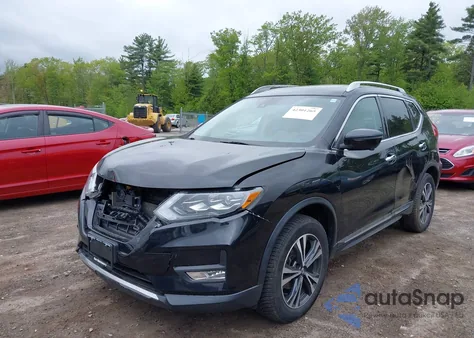2017 Nissan Rogue Sl z USA, uszkodzony, nr VIN 5N1AT2MV9HC878562